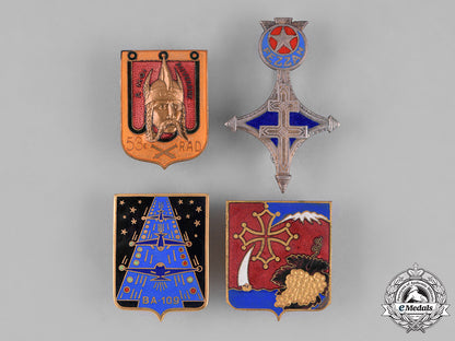 france,_republic._sixteen_overseas_service_french_military_insignia_badges_c18-027003_1