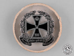 Germany, Imperial. A Silver First War Widow’s Remembrance Badge