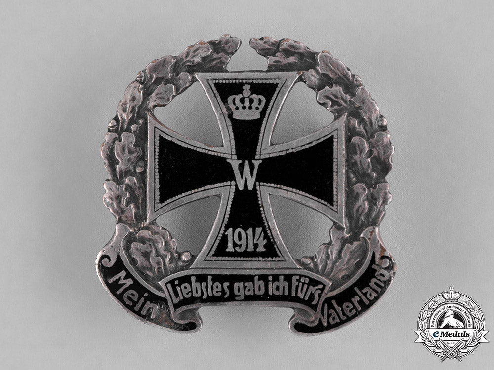 germany,_imperial._a_silver_first_war_widow’s_remembrance_badge_c18-027256