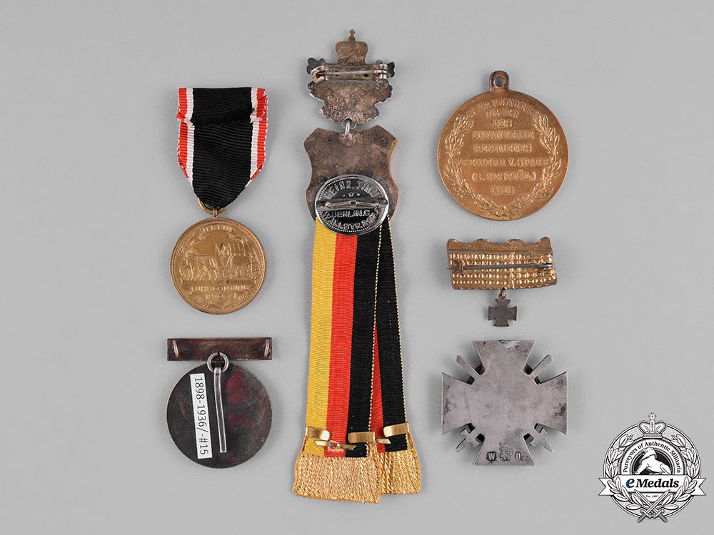 germany,_imperial._six_service_medals._c18-027264
