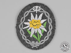 Germany. A Mountain Troop Edelweiss Sleeve Insignia