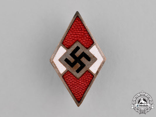 germany,_third_reich._a_hitler_youth(_hj)_membership_badge_by_matthias_oeschler&_sohn,_ansbach_c18-027536