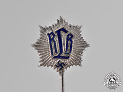 Germany, Third Reich. A National Air Raid Protection League (Rlb) Membership Pin By Ferdinand Hofstätter