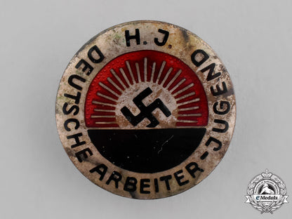 germany._a_national_socialist_worker’s_youth_organization_membership_badge,_by_robert_beck_c18-027565