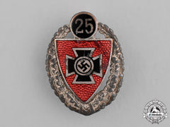 Germany. A 25-Year Long Veteran’s Association Membership Badge, By C.e. Juncker