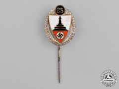 Germany. A 25-Year Long Kyfhäuser Veterans Association Membership Stick Pin