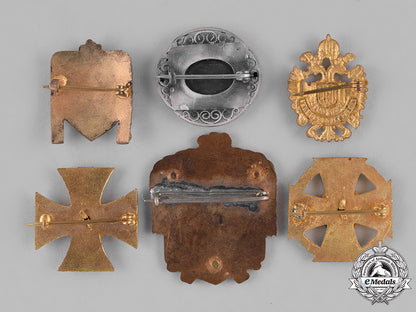 austria,_empire._six_austrian_imperial_patriotic_badges_c18-027636