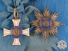 Prussia, State. A Royal Order Of The Crown In Gold, First Class, C.1910