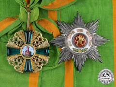 Baden, Duchy. An Order Of The Zähringer Lion In Gold, Grand Cross, C.1900