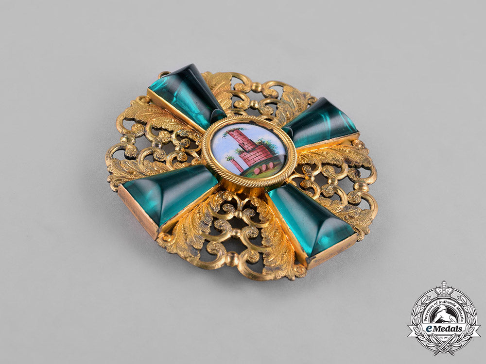 baden,_duchy._an_order_of_the_zähringer_lion_in_gold,_grand_cross,_c.1900_c18-027956