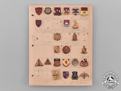 united_states._fifty-_eight_coast_artillery_and_anti-_aircraft_military_insignia_badges_c18-027999