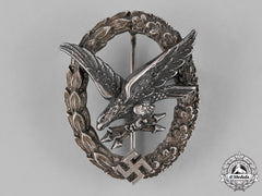 Germany, Luftwaffe. A Luftwaffe Radio Operator & Air Gunner Badge, By C. E. Juncker