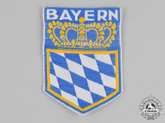 Germany, Weimar. A Bayern (Bavaria) Regional Coat Of Arms Veterans Sleeve Patch