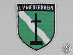 Germany, Weimar. A Niederrhein (Lower Rhine) Regional Coat Of Arms Veterans Sleeve Patch
