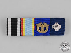 Germany, Wehrmacht. A First And Second War Medal Ribbon Bar