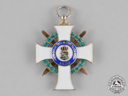 saxony,_kingdom._an_albrecht_order,_i_class_knight_with_swords,_c.1910_c18-028391