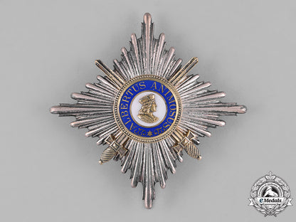 saxony,_kingdom._an_albrecht_order_commander_star,_by_g.a._scharffenberg,_c.1914_c18-028481