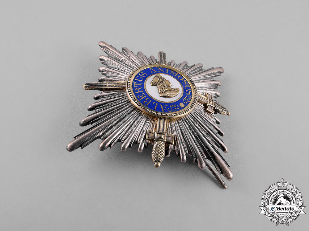 saxony,_kingdom._an_albrecht_order_commander_star,_by_g.a._scharffenberg,_c.1914_c18-028484