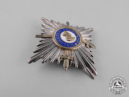 saxony,_kingdom._an_albrecht_order_commander_star,_by_g.a._scharffenberg,_c.1914_c18-028484