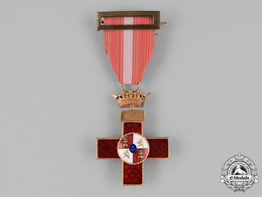 spain,_franco_period._an_order_of_military_merit,_red_distinction,_i_class_cross,_c.1950_c18-028498