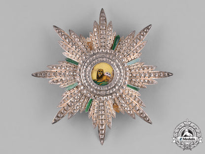 iran,_pahlavi_empire._an_order_of_the_lion_and_sun,_i_class_grand_cross,_c.1925_c18-028797