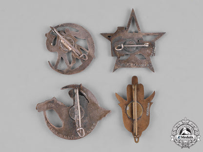 france,_republic._sixteen_french_overseas_military_insignia_c18-028860_1