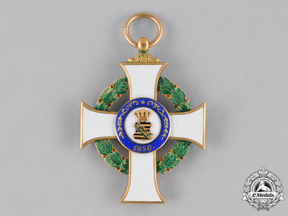 saxony,_kingdom._an_albrecht_order_cross_in_gold,_first_class_knight,_c.1910_c18-029205