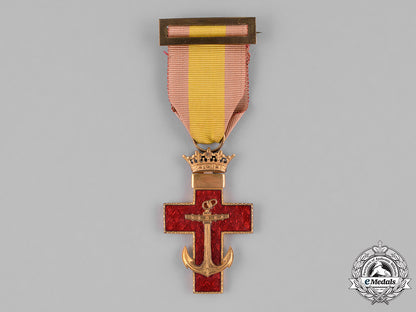 spain,_franco_period._an_order_of_naval_merit,_i_class_cross,_red_distinction,_c.1950_c18-029279
