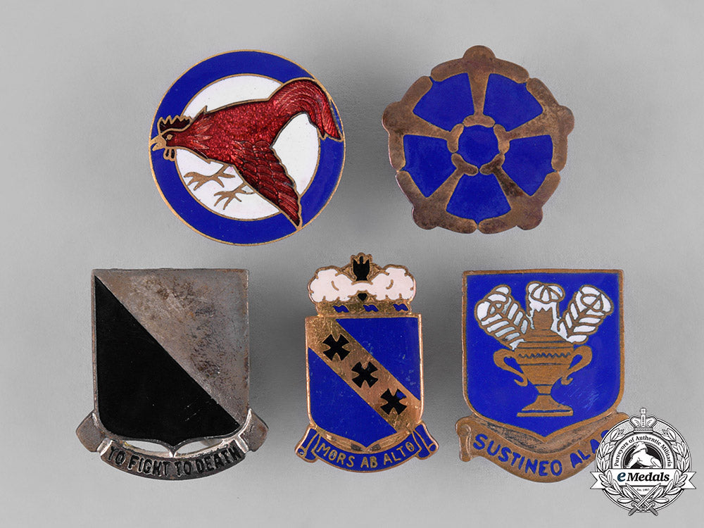united_states._forty-_nine_regimental_insignia_badges_c18-029586