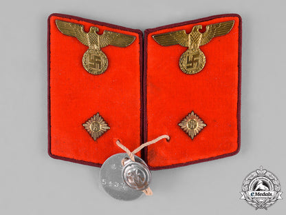 germany,_nsdap._a_set_of_nsdap_arbeitsleiter_collar_tabs,_rzm_marked,_with_proof_tag_c18-029964