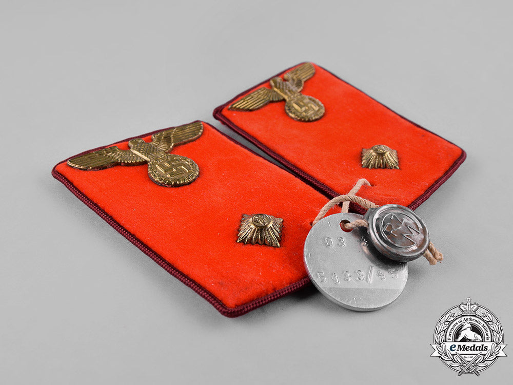 germany,_nsdap._a_set_of_nsdap_arbeitsleiter_collar_tabs,_rzm_marked,_with_proof_tag_c18-029966