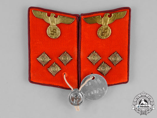 germany,_nsdap._a_set_of_einsatzleiter_collar_tabs,_rzm_marked,_with_proof_tag_c18-029999