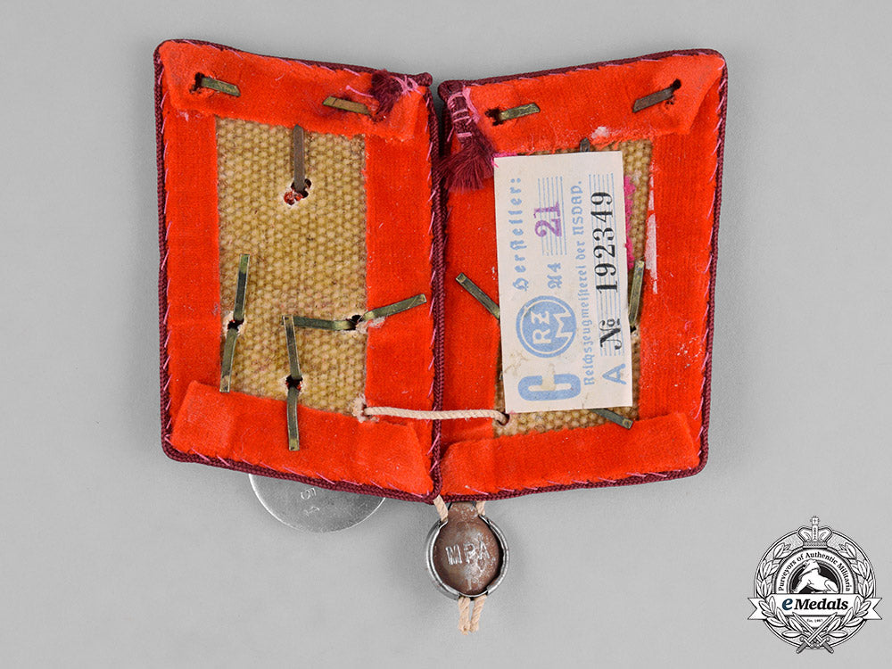 germany,_nsdap._a_set_of_einsatzleiter_collar_tabs,_rzm_marked,_with_proof_tag_c18-030000