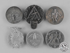 Germany, Third Reich. A Grouping Of Third Reich Period Commemorative Badges