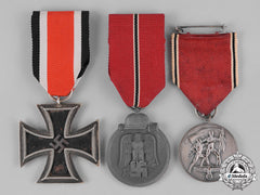 Germany, Heer. Three Wehrmacht Heer (Army) Medals, Awards, And Decorations