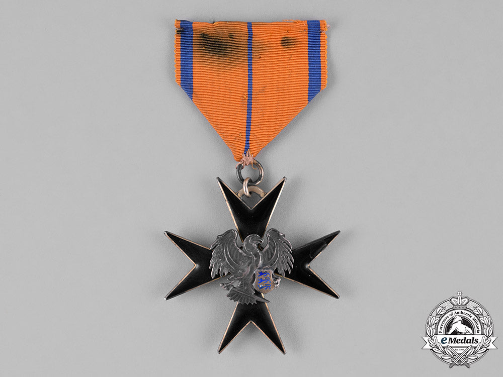 estonia._an_order_of_the_eagle_cross,_v_class_knight,_c.1930_c18-030387