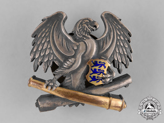 estonia._an_artillery_badge,_by_roman_tavast,_c.1925_c18-030515