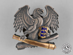 Estonia. An Artillery Badge, By Roman Tavast, C.1925
