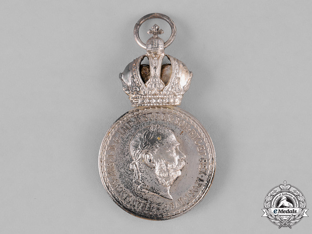 austria,_empire._two_silver_bravery_medals_c18-030564