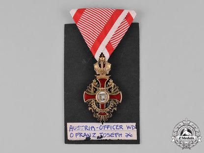 austria,_empire._a_franz_joseph_order,_knight’s_cross,_by_rothe,_c.1917_c18-030574