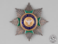 Saxony, Kingdom. An Order Of The White Falcon, Grand Cross Star, By Bury & Leonhard, C.1850