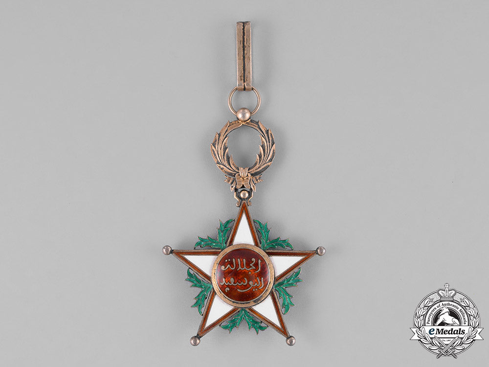 morocco,_french_protectorate._an_order_of_ouissam_alaouite,_ii_class_grand_officer,_by_bertrand,_c.1925_c18-030618