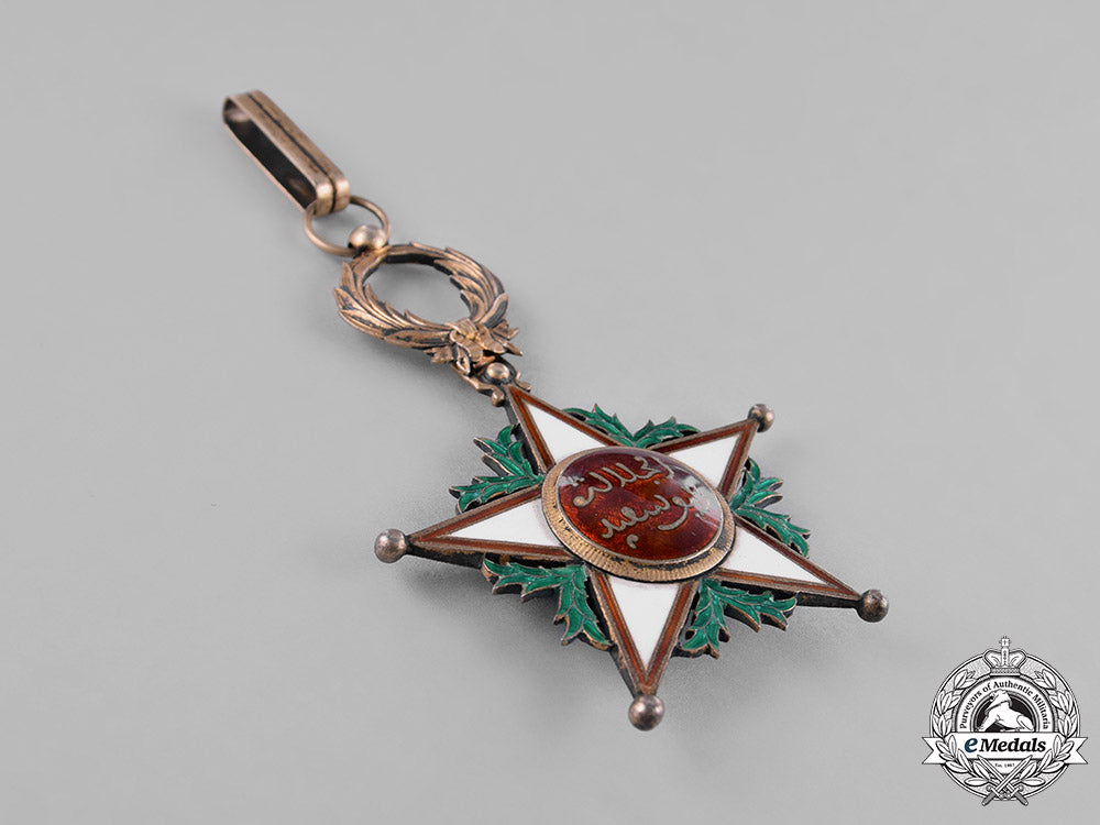 morocco,_french_protectorate._an_order_of_ouissam_alaouite,_ii_class_grand_officer,_by_bertrand,_c.1925_c18-030619