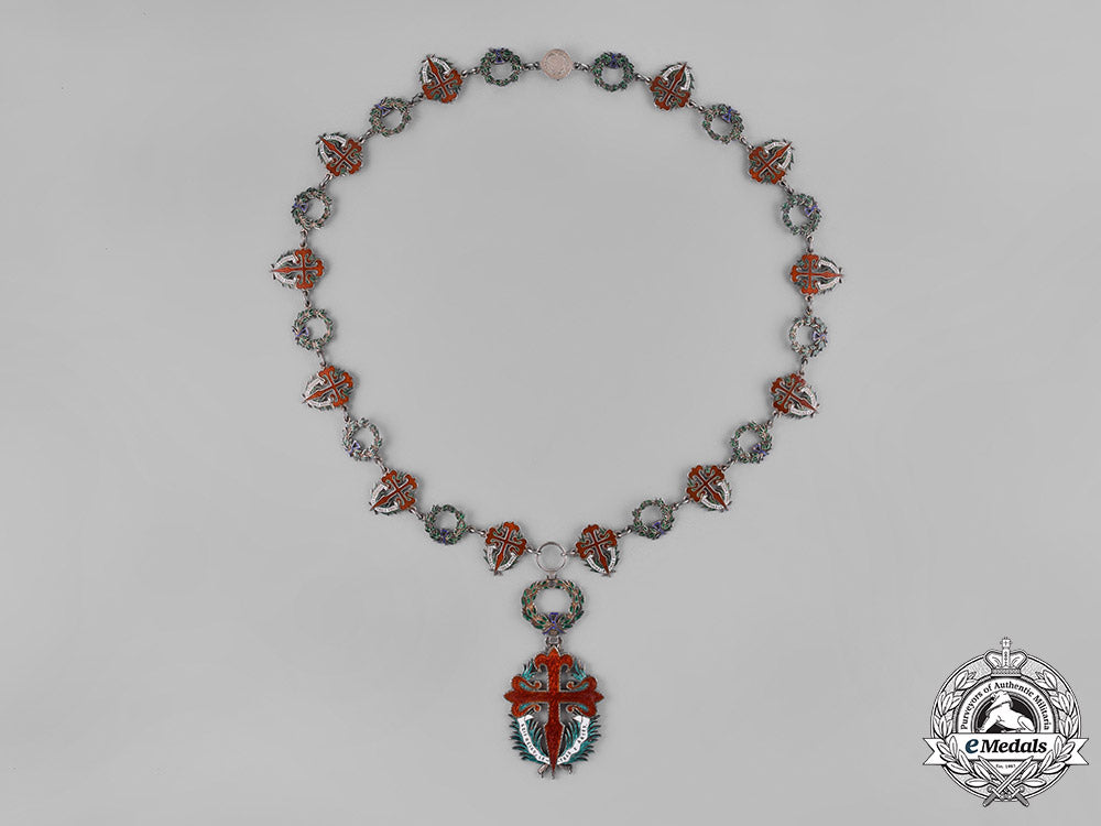 portugal,_republic._an_order_of_st._james_of_the_sword(_gcse),_grand_cross_collar_c.1930_c18-030667