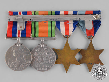 united_kingdom._second_world_war_medals_and_miniature_tankard_presented_by_flt_lt._hanley_to_kohat_officers,_c.1934_c18-030873