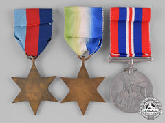 United Kingdom. Group Of World War Two Medals To V.l Woolf, Esq.