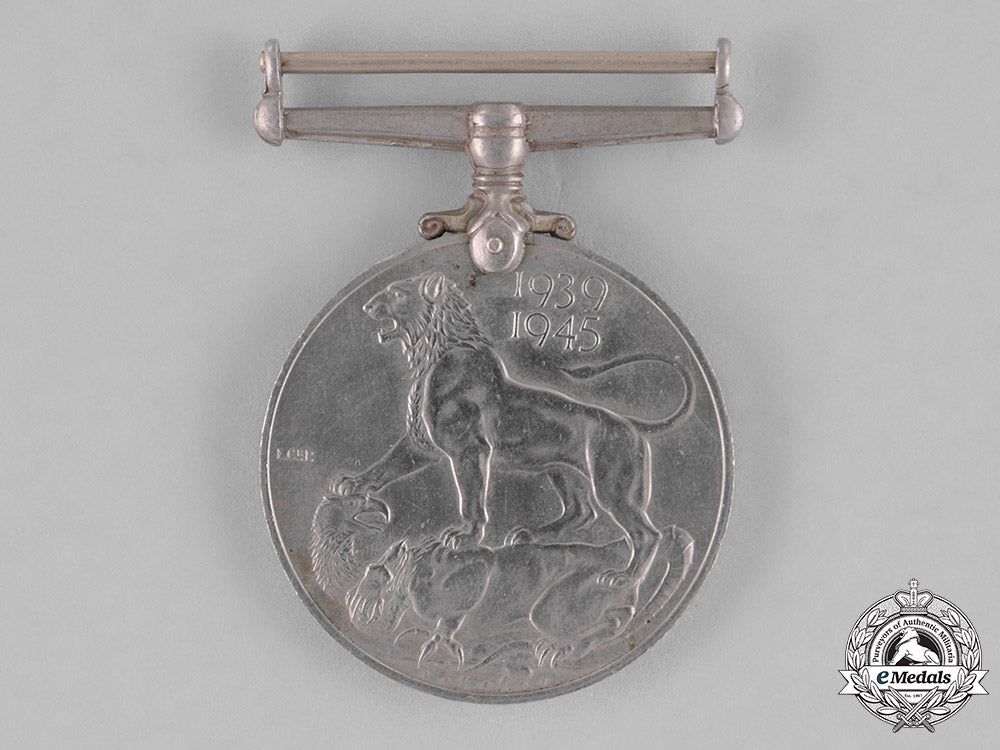 united_kingdom._group_of_world_war_two_medals_to_v.l_woolf,_esq._c18-031060