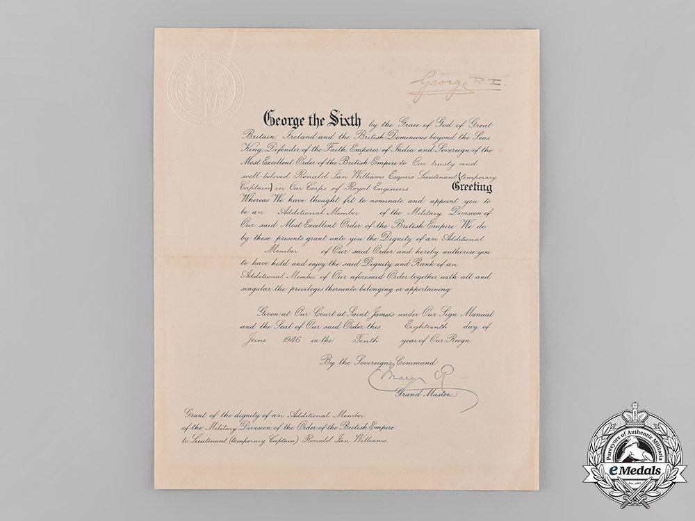 united_kingdom._a_most_excellent_order_of_the_british_empire,_member_with_document,1946._c18-031073