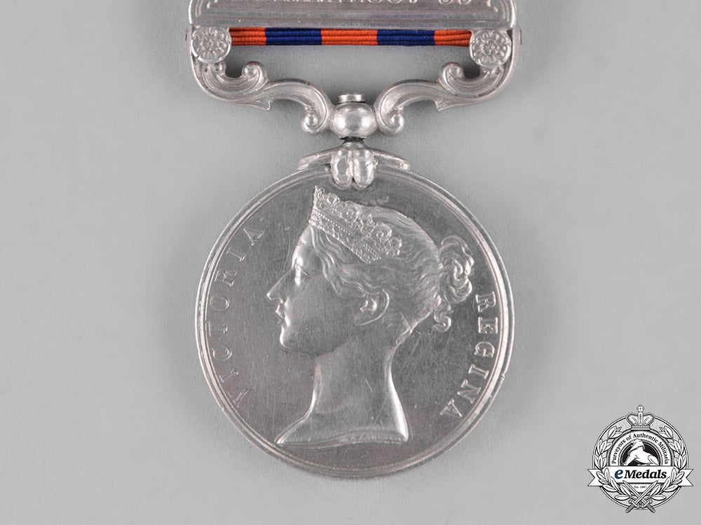 united_kingdom._a_india_general_service_medal1854-1895,_to_private_w._brooker,2_nd_battalion,_royal_west_surrey_regiment_c18-031201