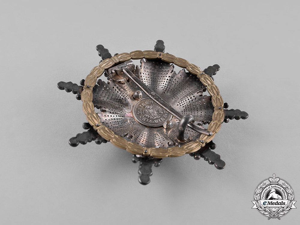 austria,_empire._an_order_of_franz_joseph,_commander’s_star_with_war_decoration,_by_v.mayer’s,_c.1917_c18-031247